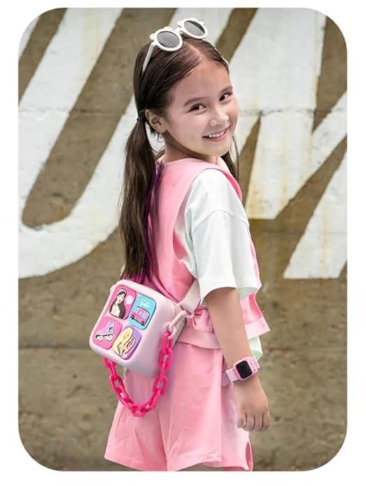 Barbie Design Shoulder Sling &amp; Hand Bag For Girls - The Party Store