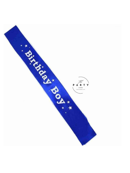 Birthday Boy sash for Birthday Party celebration