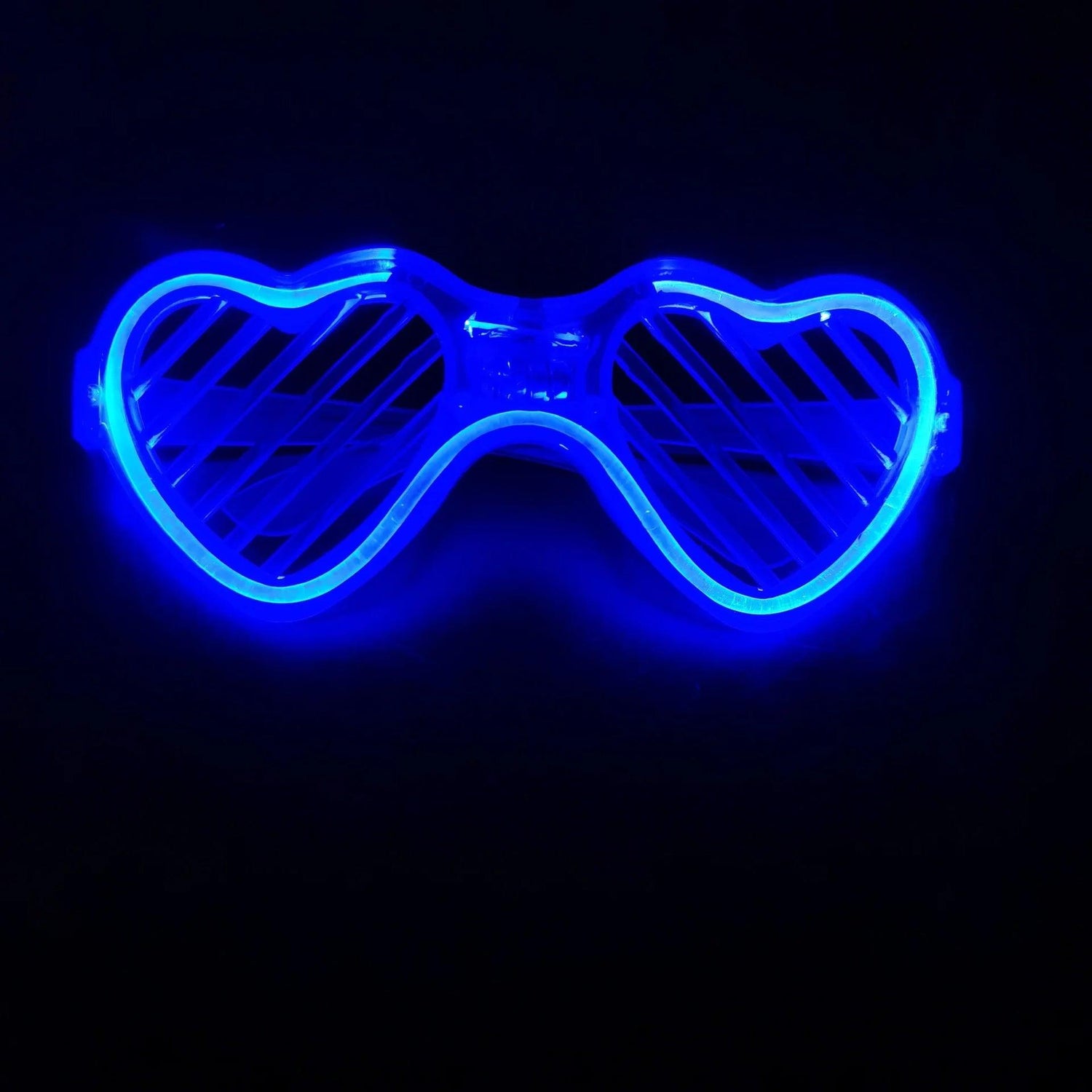 Heart Shaped Light up Glasses Favor Glow Unisex Glowing for Boys &amp; Girls - The Party Store