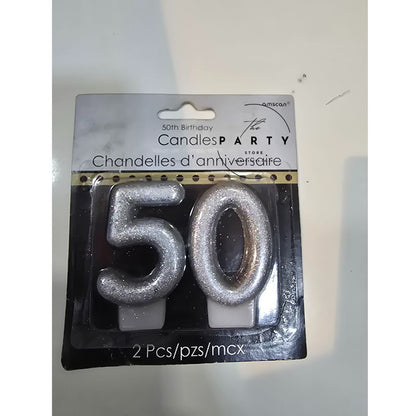 Milestone birthday Candle