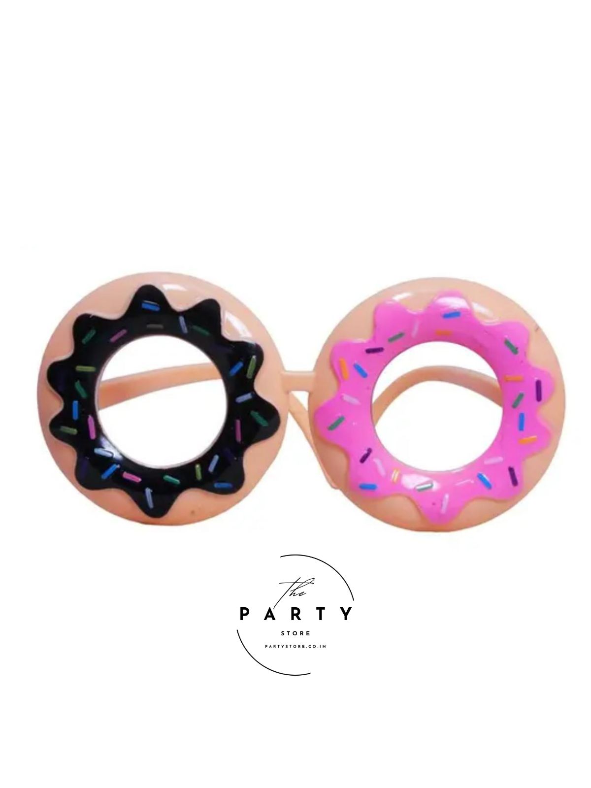 Doughnut Rings Fun Novelty Party Glasses