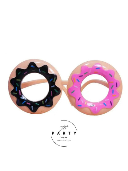 Doughnut Rings Fun Novelty Party Glasses