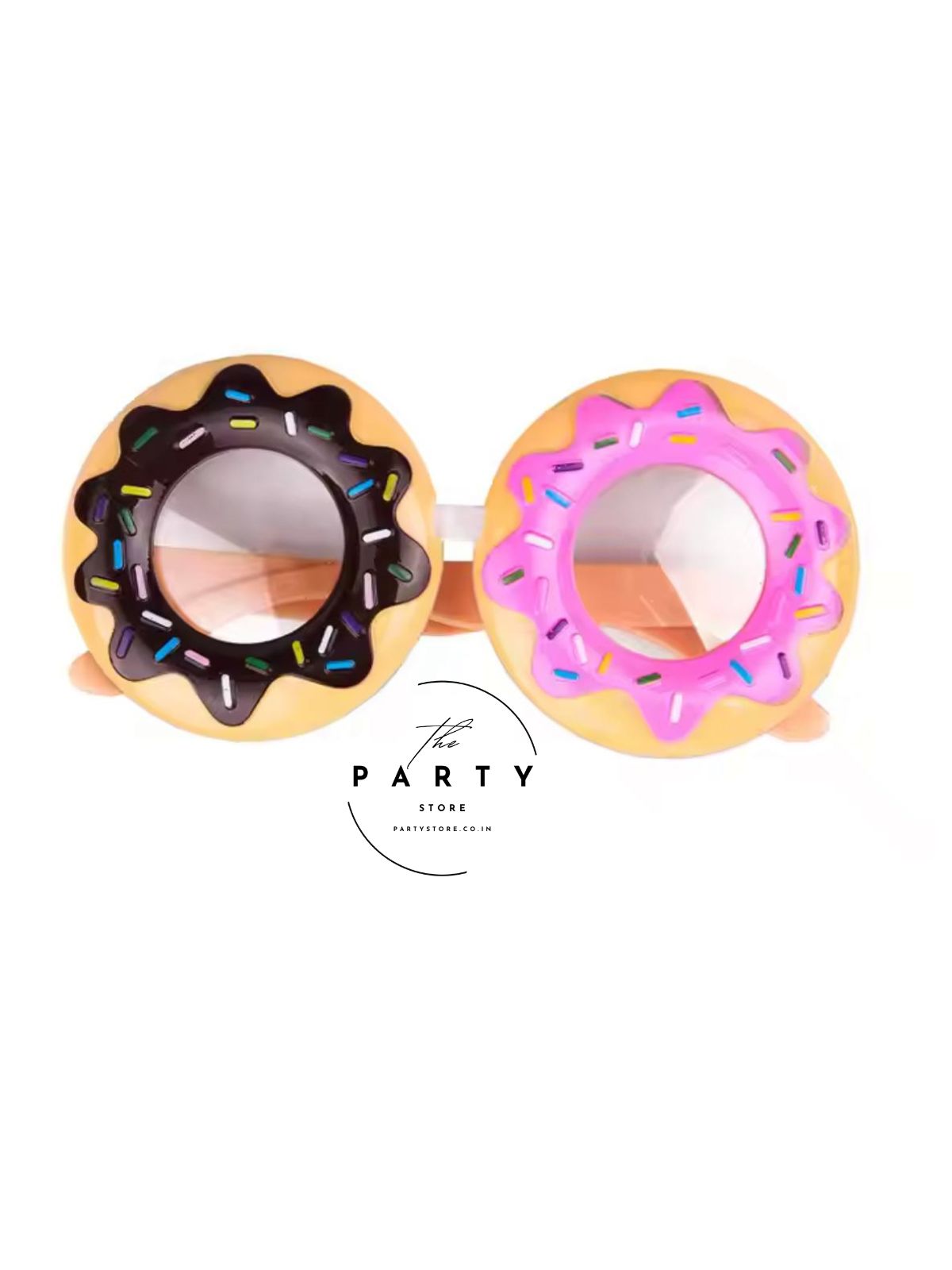 Doughnut Rings Fun Novelty Party Glasses