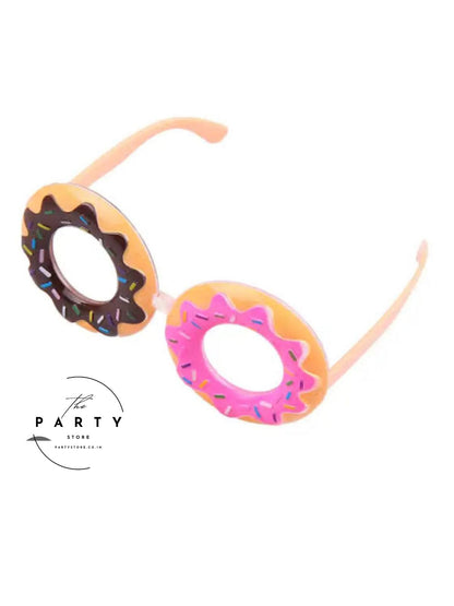 Doughnut Rings Fun Novelty Party Glasses
