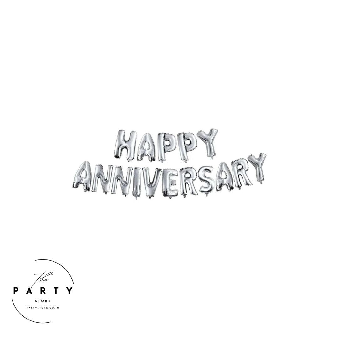Happy Anniversary Foil Balloon For Marriage Anniversary