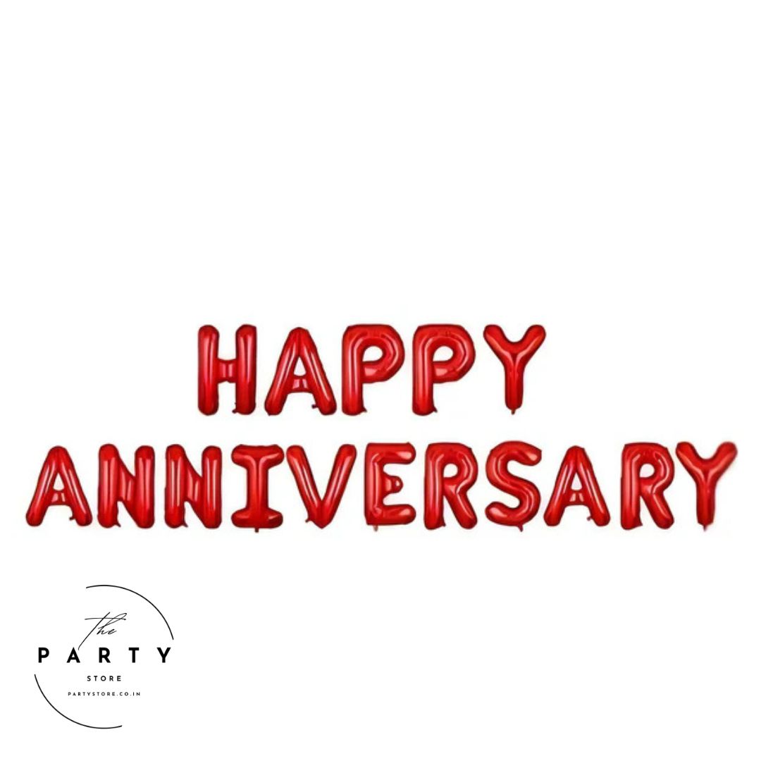 Happy Anniversary Foil Balloon For Marriage Anniversary