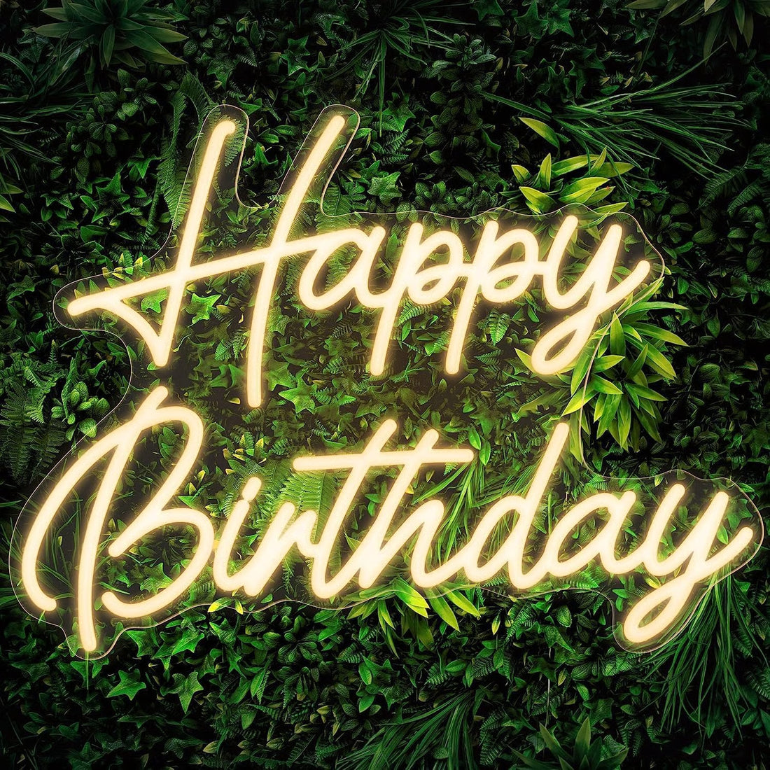 Happy Birthday Neon LED Sign Rental in Gurgaon, Delhi NCR &amp; Dehradun| The Party Store