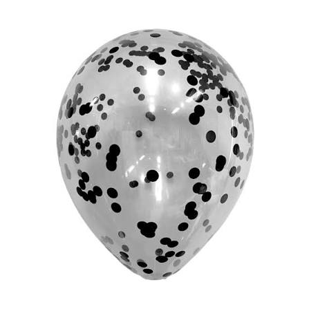 Confetti Helium Balloons Online | Transparent Floating Balloons | The Party Store