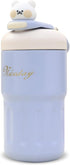 Coffee Mug Stainless Steel Travel Mug Insulated Vacuum Thermal Mug Leak-Proof Travel Mug with Lid for Coffee - The Party Store
