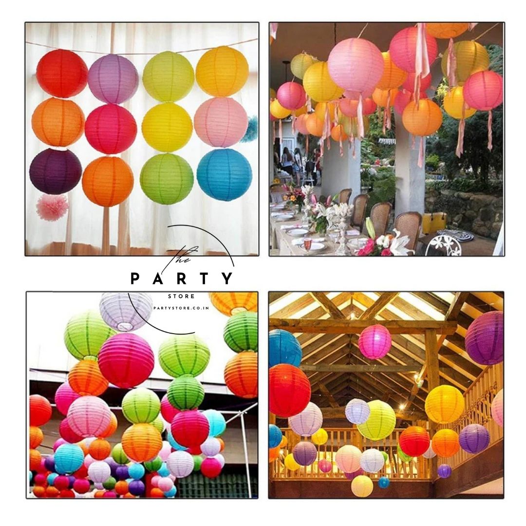 Hanging Lantern Rice Paper Ball Lamp Shade