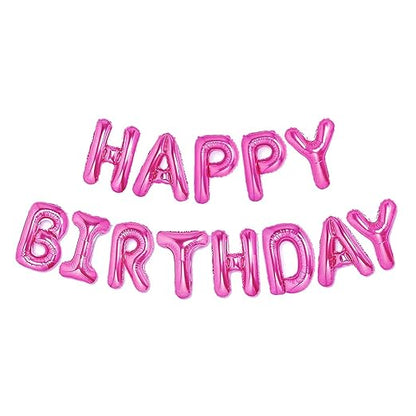 Happy Birthday Banner | Paper, Foil, Cursive Foil &amp; Bunting Decorations