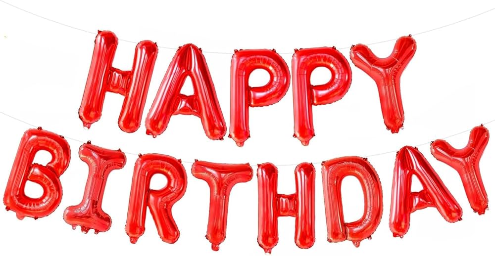 Happy Birthday Banner | Paper, Foil, Cursive Foil &amp; Bunting Decorations