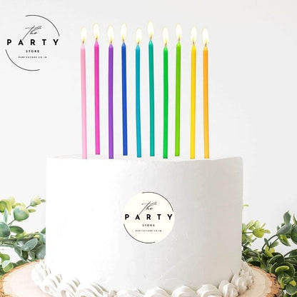 Rainbow Candle (Pack of 10Pcs)