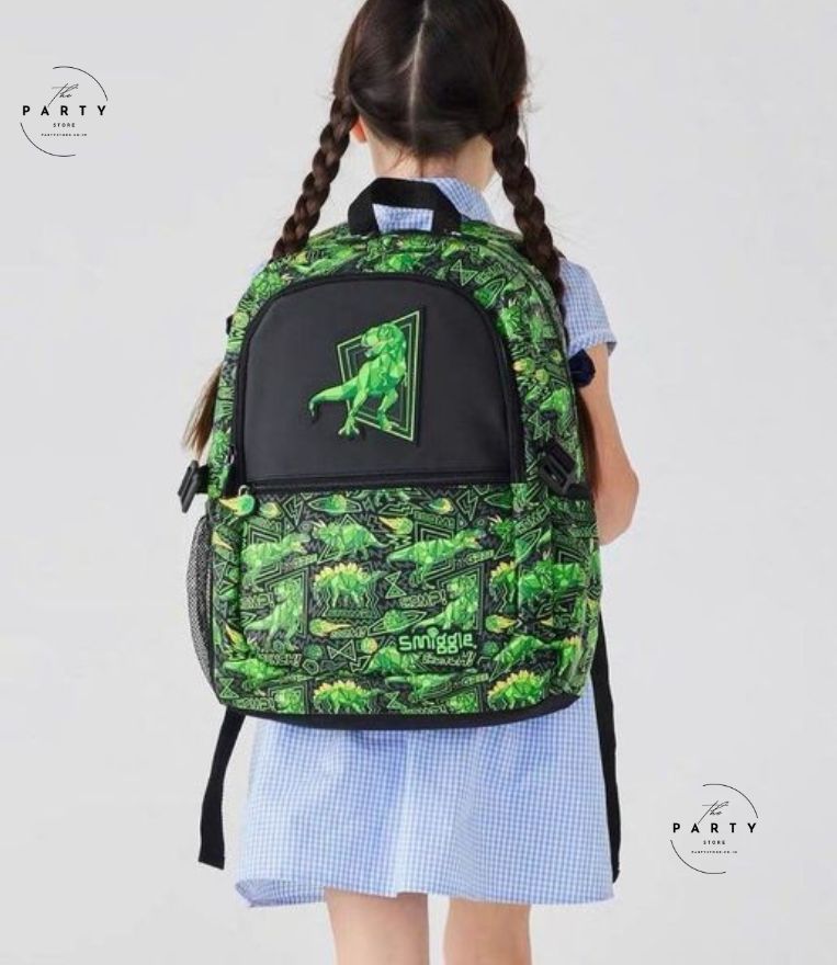 Smiggle backpack dinosaur