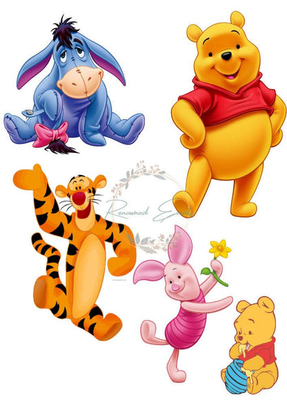 Winnie The Pooh theme Cutouts - The Party Store